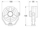 HELLA Accessory Cabin Fan 003361022
