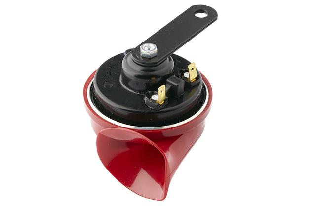 Trumpet High-Tone, 12 V, 500 Hz with Bracket