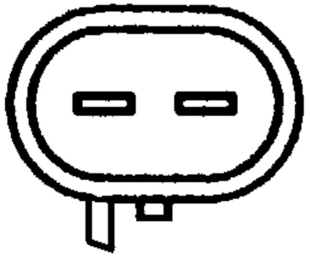 HELLA ABS Wheel Speed Sensor 009106071