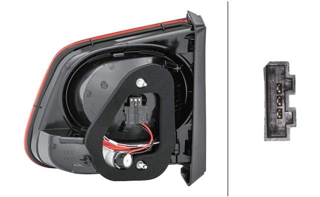 HELLA Tail Light 009692101