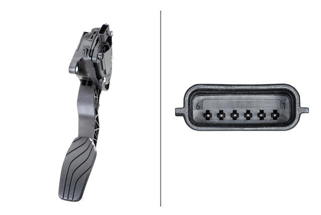 HELLA Accelerator Pedal Sensor 009978791