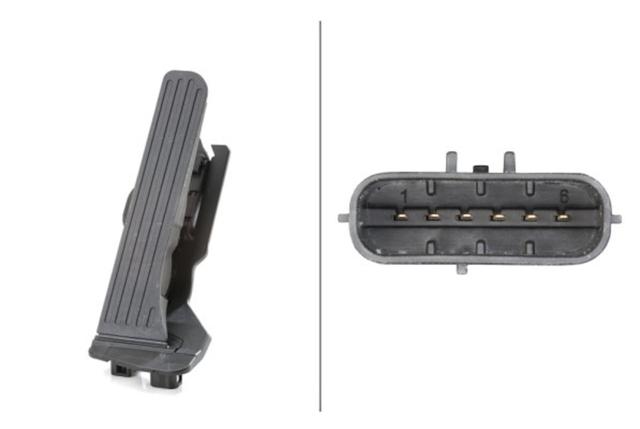 HELLA Accelerator Pedal Sensor 011040701