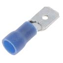 16-14 Gauge Male Disconnect, .250 In., Blue