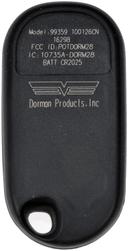 Keyless Entry Remote 4 Button