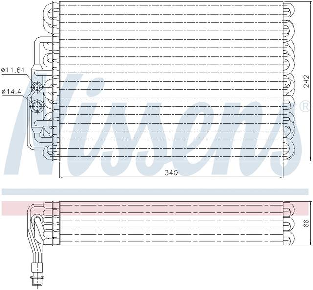 Air Conditioning Evaporator Core