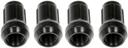 Black Chrome Spline Drive Lock Set M14-1.50