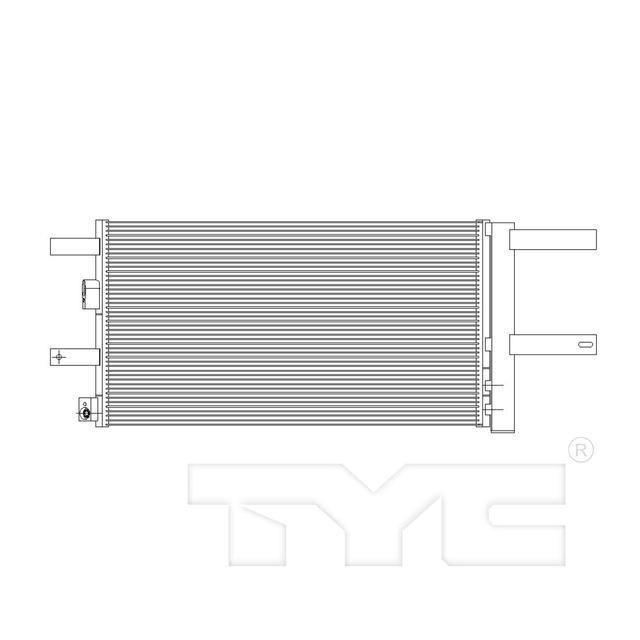 TYC A/C Condenser