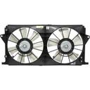 Dual Radiator and Condenser Fan Assembly