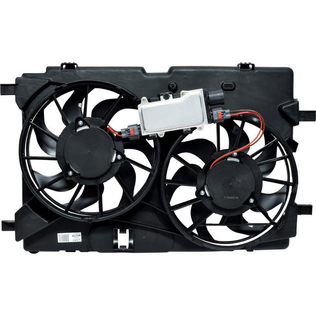 Dual Radiator and Condenser Fan Assembly