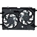 Dual Radiator and Condenser Fan Assembly