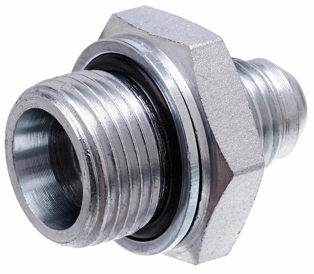 Male DIN 24 Cone - Heavy Series to Male JIC 37 Flare (Metric Conversion)