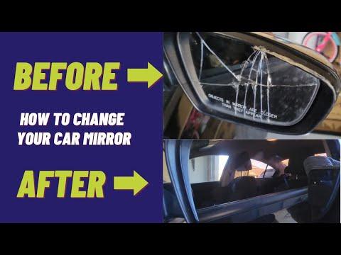 How to replace a car mirror | Kia Forte | DIY