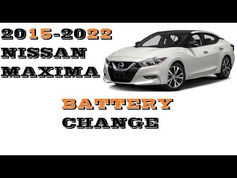 How to Replace the 12V Battery on a 1985-2018 Nissan Maxima (Group 35) (Engine: V6 3.5L)