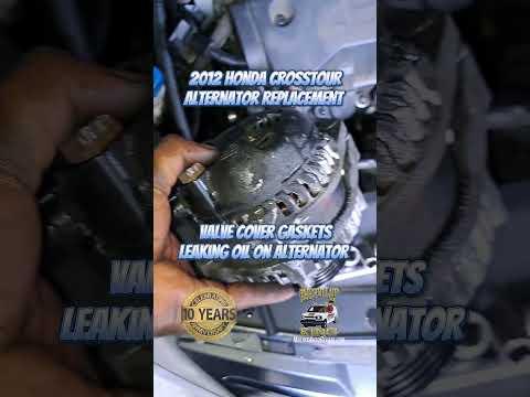 How to replace Alternator| 2012 Honda Crosstour EX-L 3.5| Check Honda playlist for Full Howto video