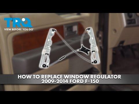 How to Replace the Front Window Regulator on a 2009 Ford F-150 (Driver or Passenger)