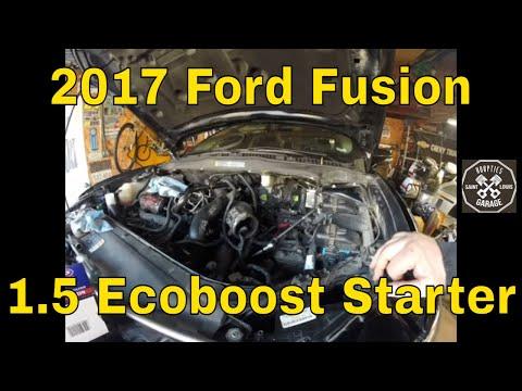 2017 Ford Fusion - Starter Replacement 1.5 EcoBoost