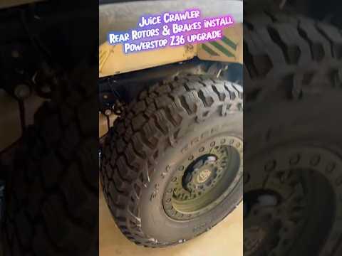 Jeep Gladiator | PowerStop Z36 Rear Brakes &amp; Rotors Install (DIY)