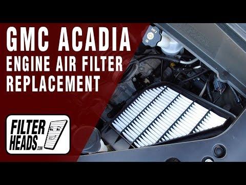 How to Replace the Engine Air Filter on a 2007-2019 GMC Acadia (DIY Guide) (Engine: V6 3.6L)