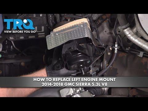 How to Replace Left Engine Mount 2014-2018 GMC Sierra 5.3L V8