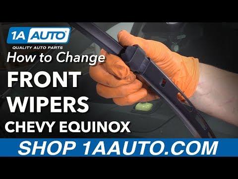 How to Replace Front Windshield Wiper Blades on a 2010-2017 Chevrolet Equinox