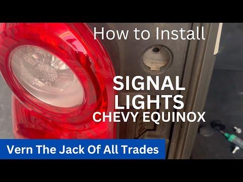 How to Replace the Rear Turn Signal Bulb on a 2005-2020 Chevrolet Equinox