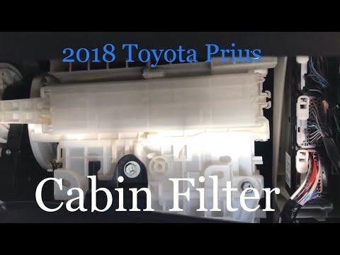 How to Replace the Cabin Air Filter on a 2017-2025 Toyota Prius (Step-by-Step) (Trim: Two | Engine: Inline 4 1.8L | Body: Hatchback)