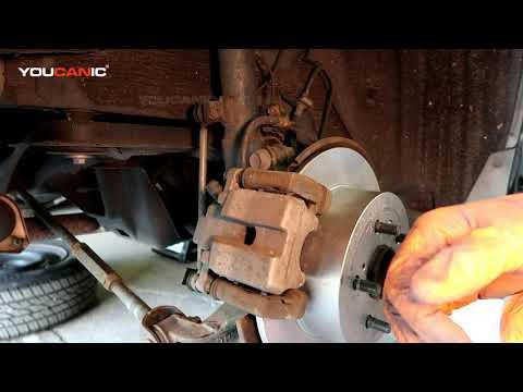 2012-2017 Toyota Camry XV50 Rear Brake Pad and Rotor Replacement