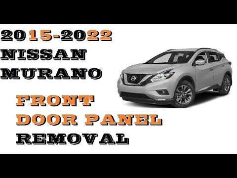 Nissan Murano Front Door panel removal 2015-2022