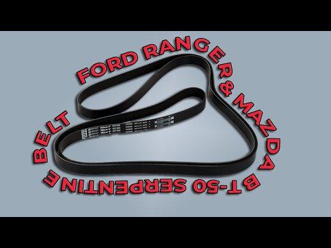 How to Replace the Serpentine Belt on a 2019-2023 Ford Ranger (Engine: Inline 4 2.3L)