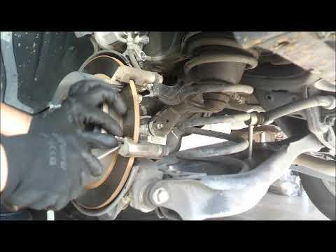 2016 TOYOTA HIGHLANDER REPLACE REAR BRAKE PADS