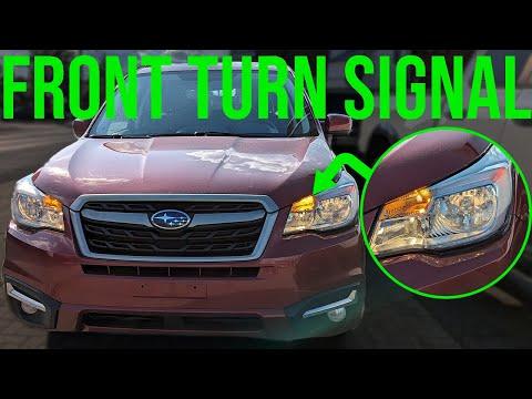 How to Replace Front Turn Signal Bulbs on a 2018-2024 Subaru Legacy (Step-by-Step)