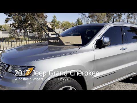 How to Replace Front Windshield Wiper Blades on a 2011-2021 Jeep Grand Cherokee
