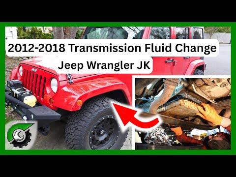 How to Change Automatic Transmission Fluid & Filter on a 2015 Jeep Wrangler (ATF+4)