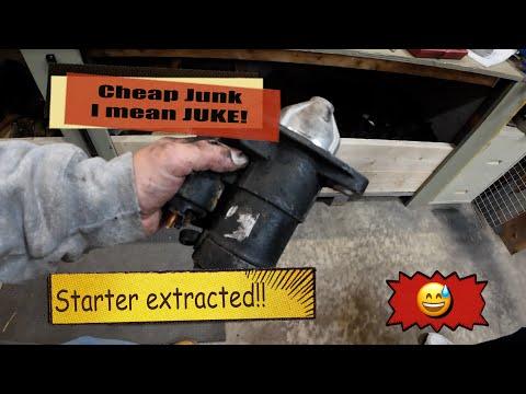 Hands down best way to replace a Nissan Juke starter.