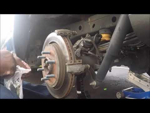 Replace Motorcraft rear brake pads on 2016 F150