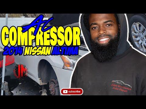 How to Replace the A/C Compressor on a 2013 Nissan Altima (R-134a System)