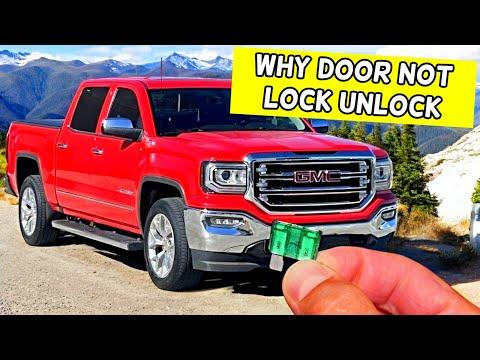 How to Replace the Front Door Lock Actuator on a 2014-2023 GMC Sierra 1500