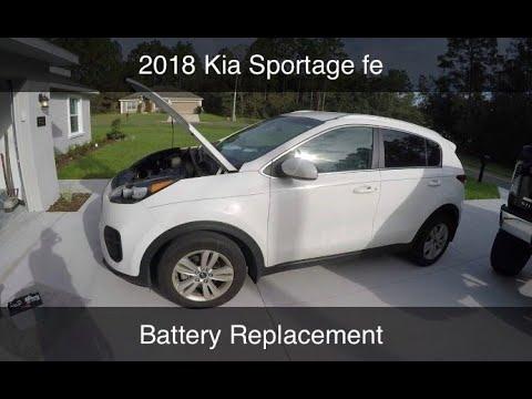 How to Replace the 12V Battery on a 2017-2025 Kia Sportage (Step-by-Step Guide) (Engine: Inline 4 2.0L)