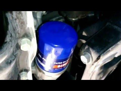 2017 Toyota Corolla Oil and Filter Change - spin on filter