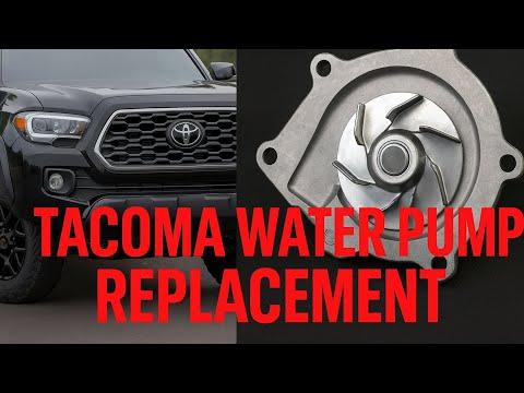 How to Replace the Water Pump on a 2005-2023 Toyota Tacoma (Engine: Inline 4 2.7L)