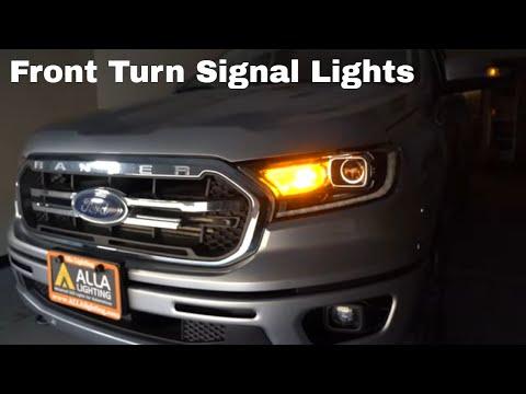 How to Replace Front Turn Signal Bulbs on a 2019 Ford Ranger (Halogen Headlamps)