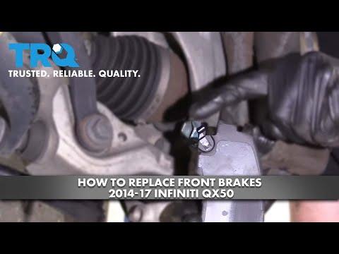 How to Replace Front Brakes 14-17 Infiniti QX50