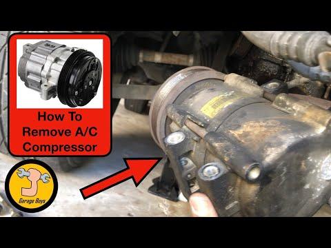 How to Replace the A/C Compressor on a 2008 Ford Escape (R-134a System)