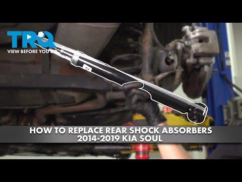 How to Replace Rear Shock Absorbers 2014-2019 Kia Soul
