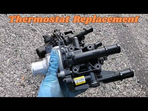 2015 Chevy Cruise Thermostat Housing Replacement!