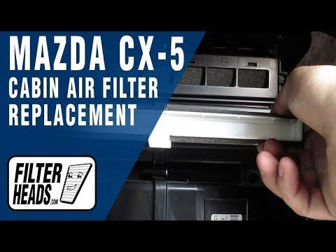 How to Replace Cabin Air Filter 2014 Mazda CX-5 | AQ1231