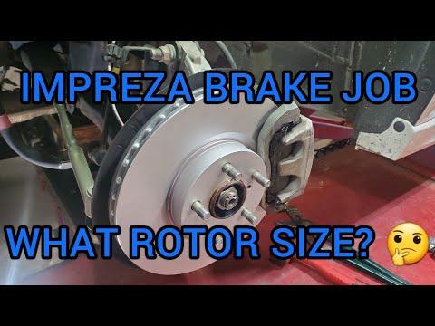 5th Gen Impreza (2017-2023) - Brake rotor size info + pad &amp; rotor how-to