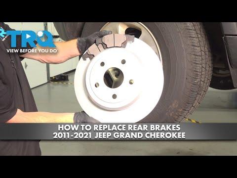 How to Replace Rear Brake Pads on a 2011-2021 Jeep Grand Cherokee (Trim: Limited | Engine: V8 5.7L)