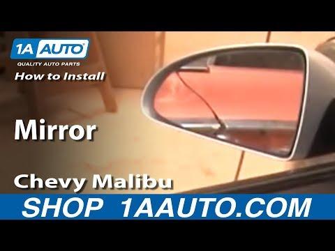 How to Replace a Side View Mirror on a 2007 Chevrolet Malibu (Driver or Passenger)