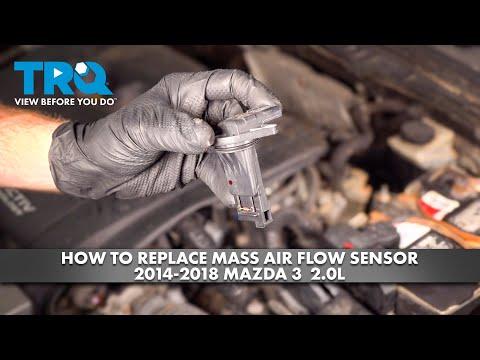 How to Replace the Mass Air Flow (MAF) Sensor on a 2012-2018 Mazda 3 (Engine: Inline 4 2.5L)